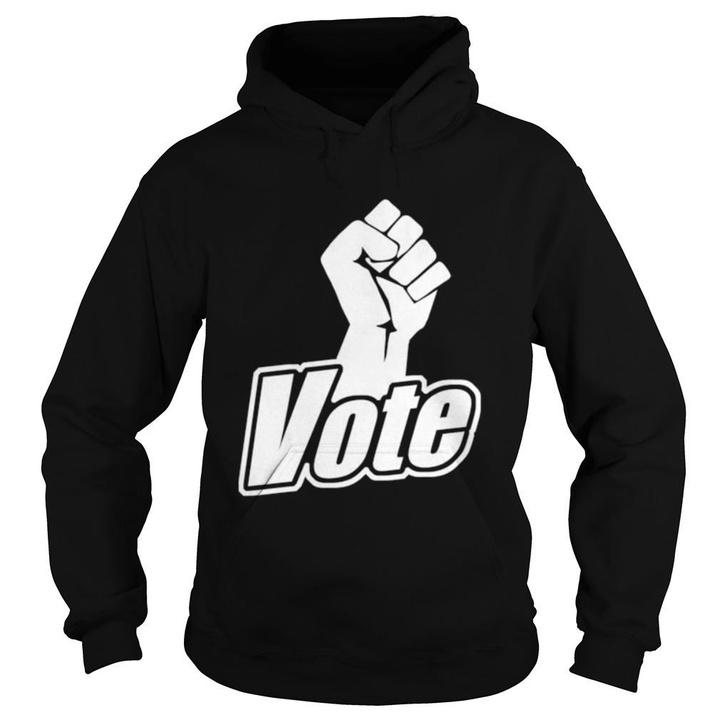 vote black fist black lives matter vote  Hoodie