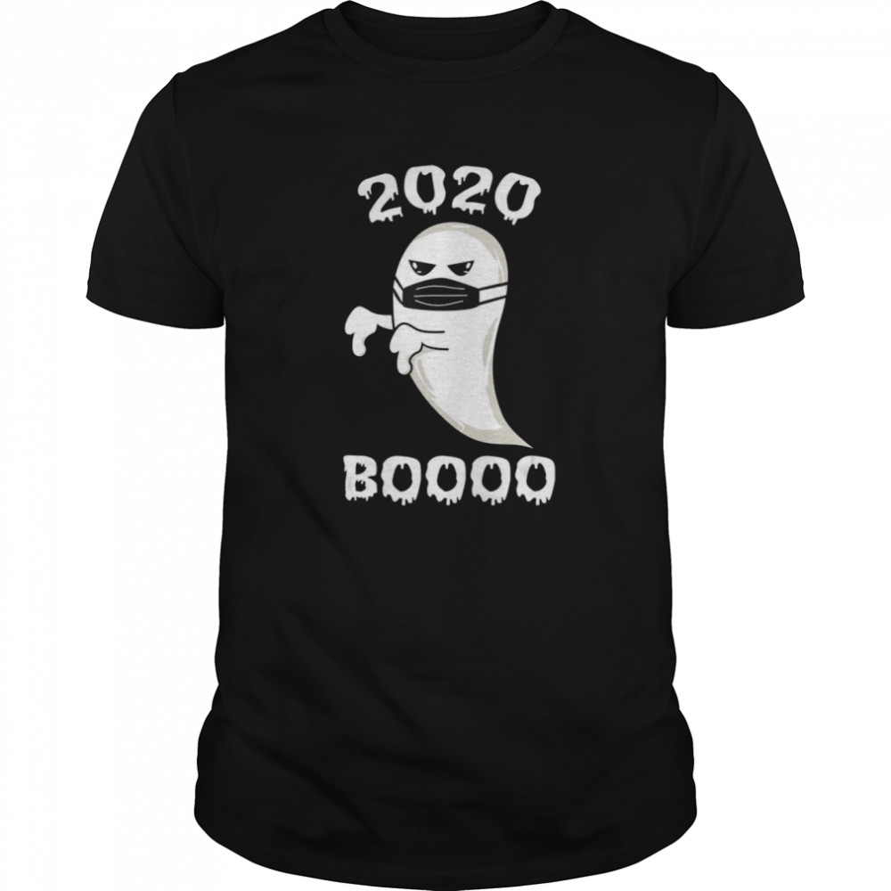 2020 Boo Ghost Mask Thumbs Down Funny Ghost 2020 Halloween shirt