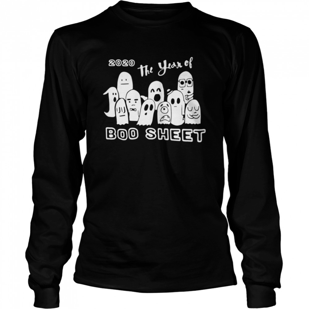 2020 The Years Of Boo Sheet  Long Sleeved T-shirt