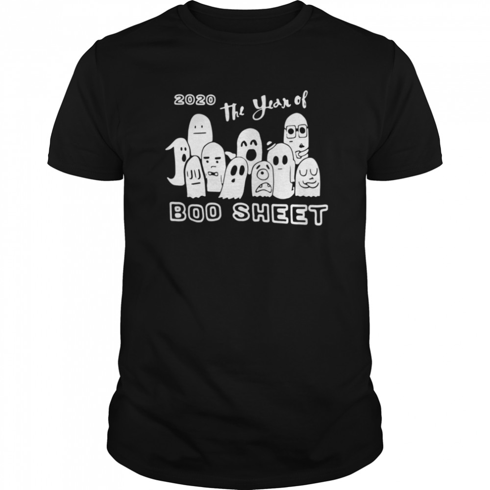 2020 The Years Of Boo Sheet shirt