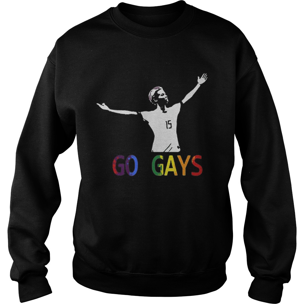 Alex Morgan Go Gays LGBT  Sweatshirt