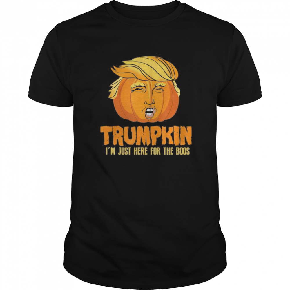 American Halloween Pumpkin I Trumpkin Boos shirt