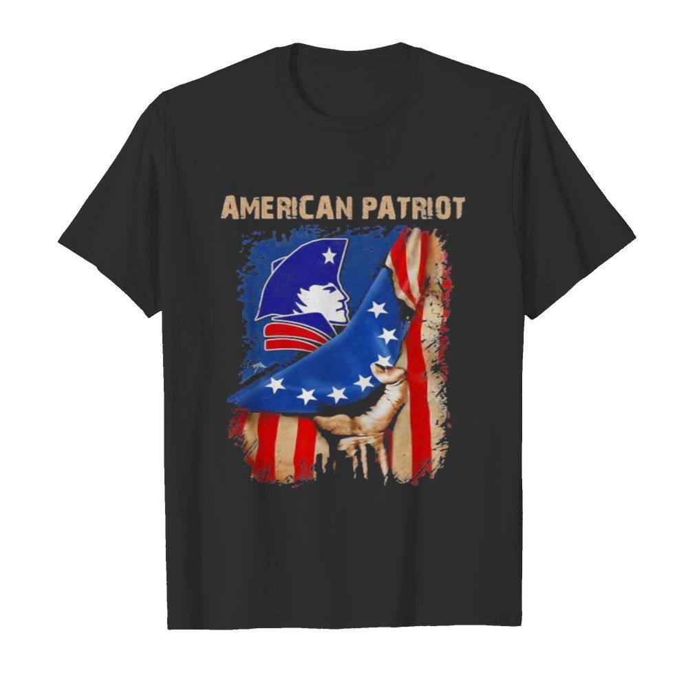 American new england patriot flag  Classic Men's T-shirt