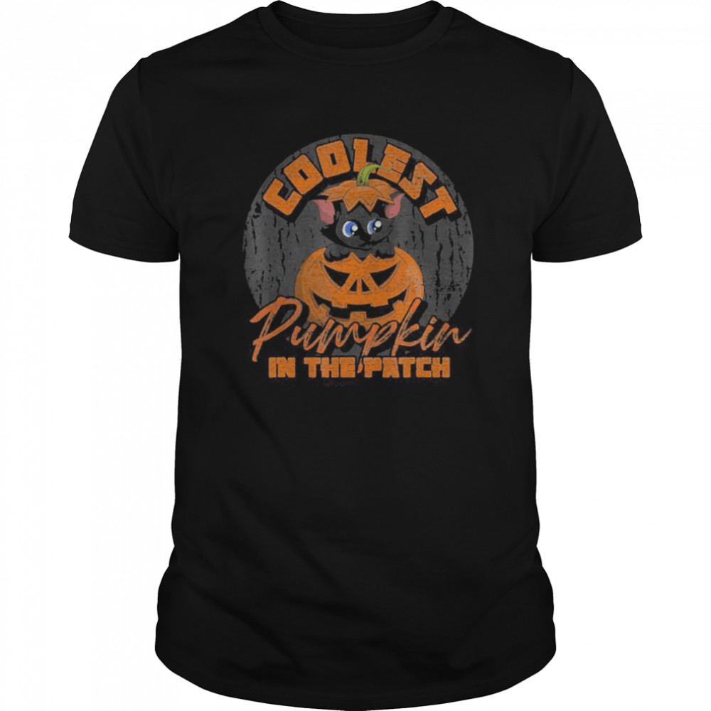 Animal Cat Cool Pumpkin shirt