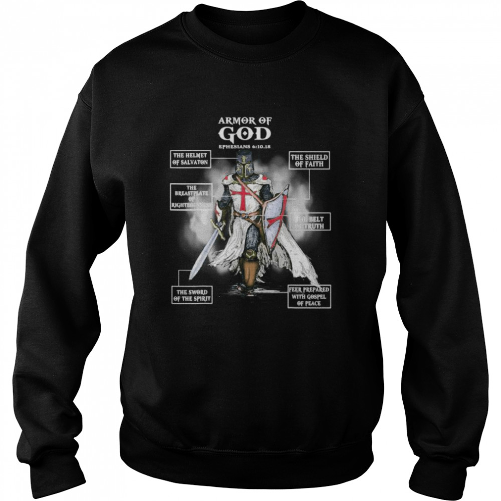 Armor Of God Bible Verse Cool Gift For Religious Christian  Unisex Sweatshirt