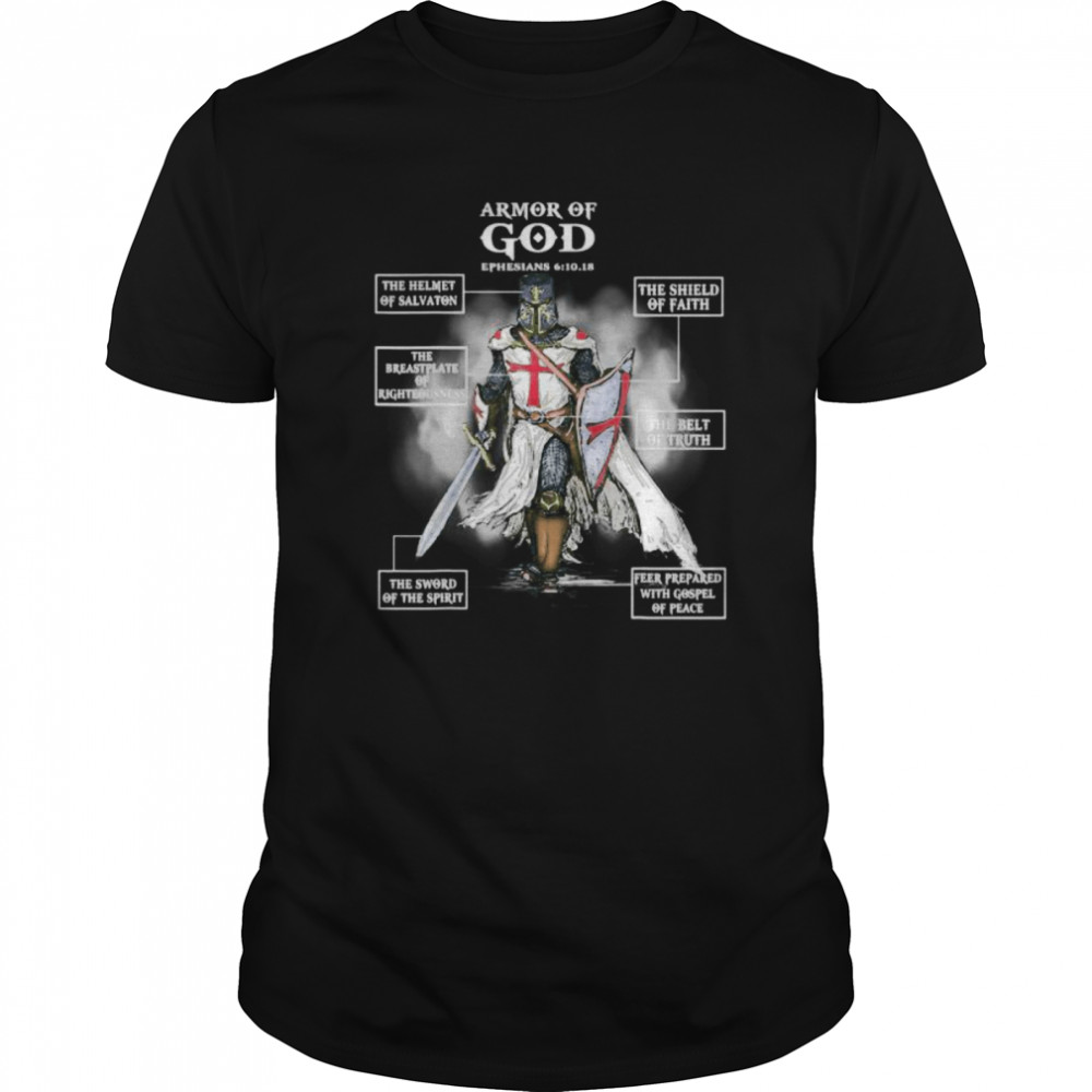 Armor Of God Bible Verse Cool Gift For Religious Christian  Classic Men's T-shirt