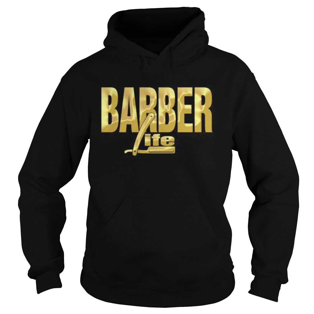 BARBER LIFE GOLD  Hoodie