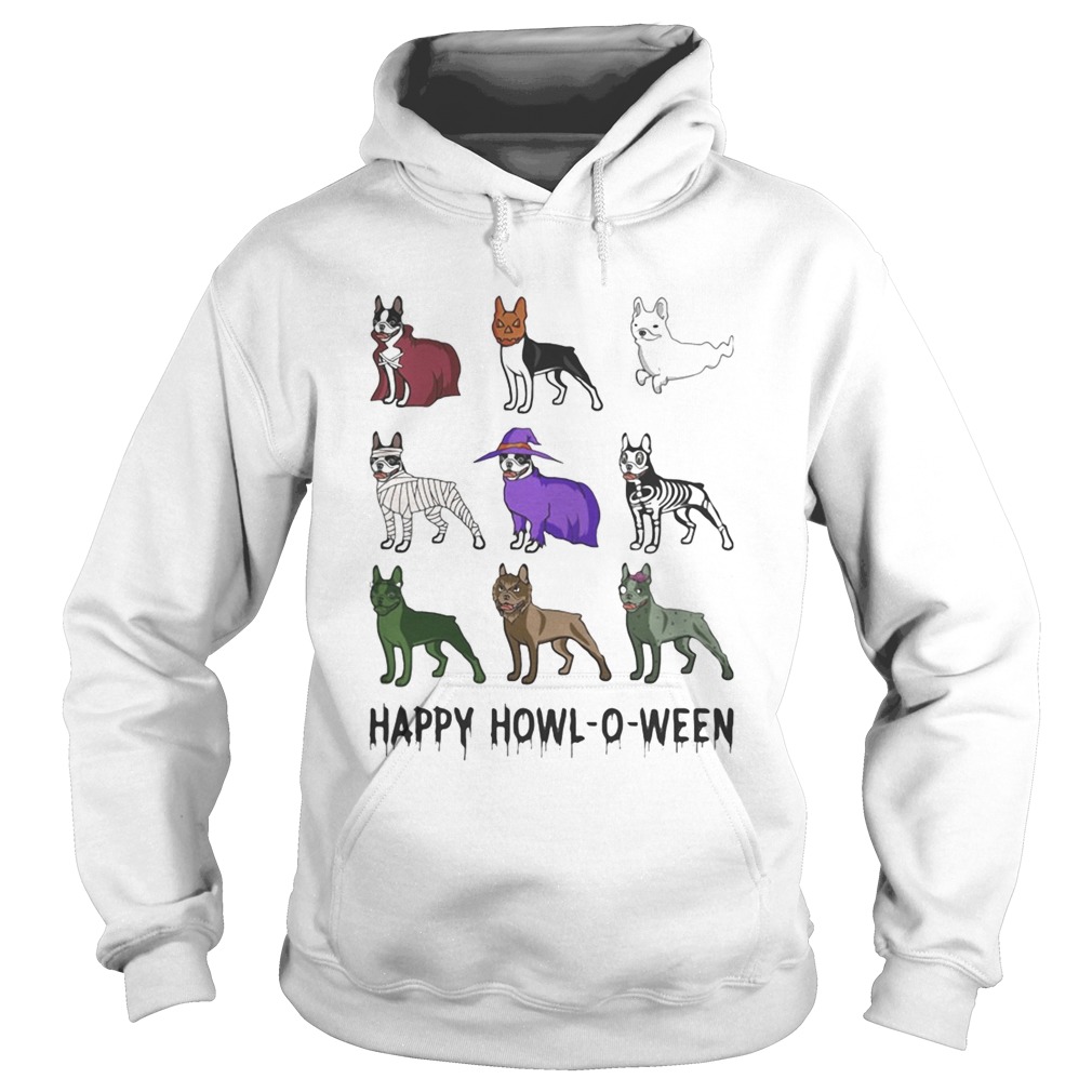 BOSTIE HAPPY HOWLOWEEN HALLOWEEN  Hoodie