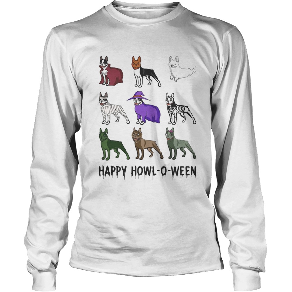 BOSTIE HAPPY HOWLOWEEN HALLOWEEN  Long Sleeve