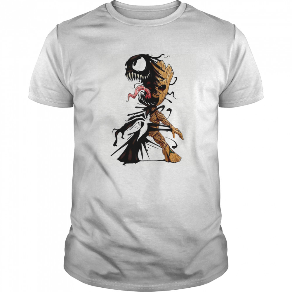 Baby Groot Venom Halloween shirt