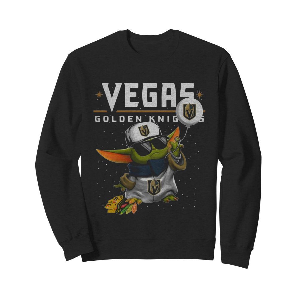 Baby Yoda Vegas Golden Knights  Unisex Sweatshirt