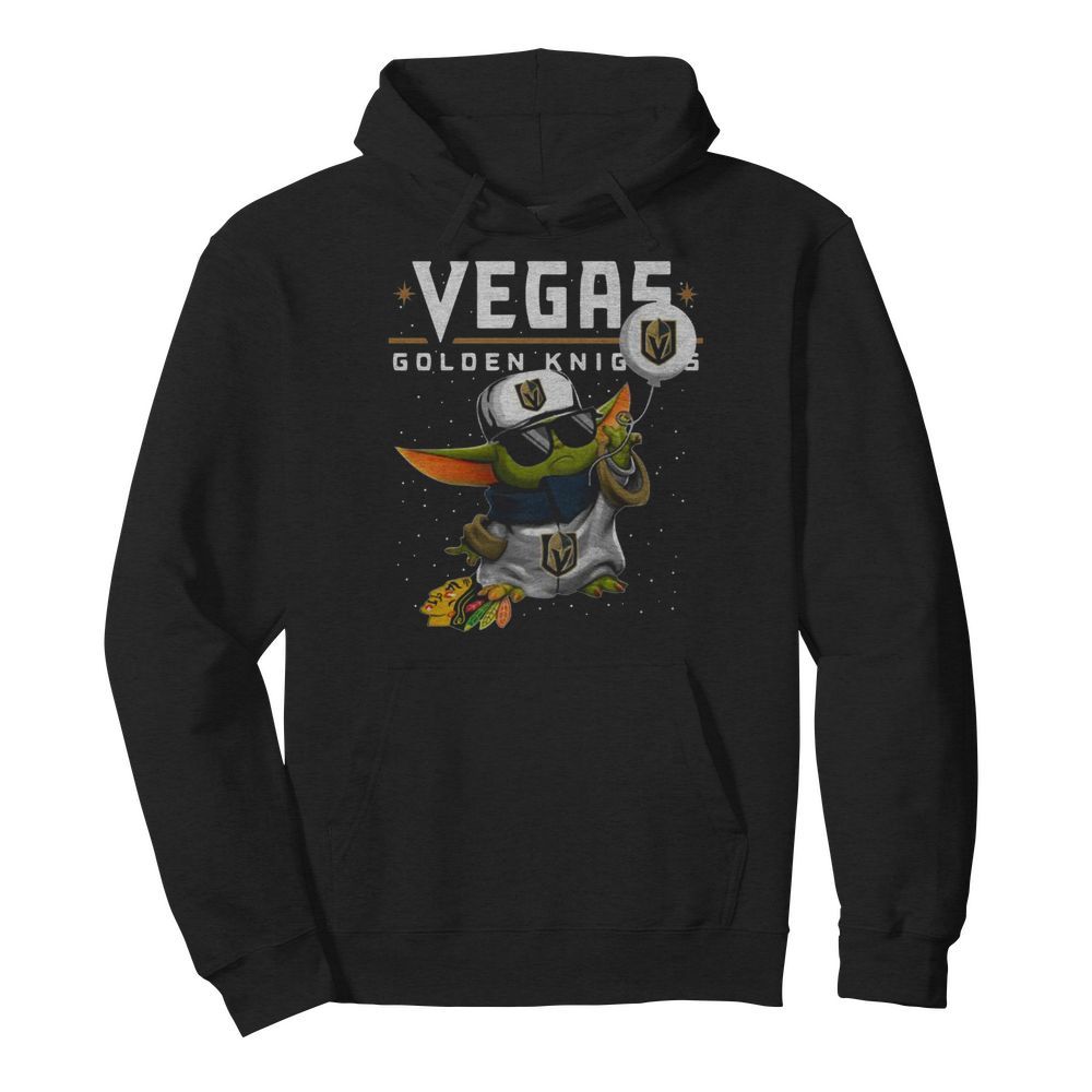 Baby Yoda Vegas Golden Knights  Unisex Hoodie