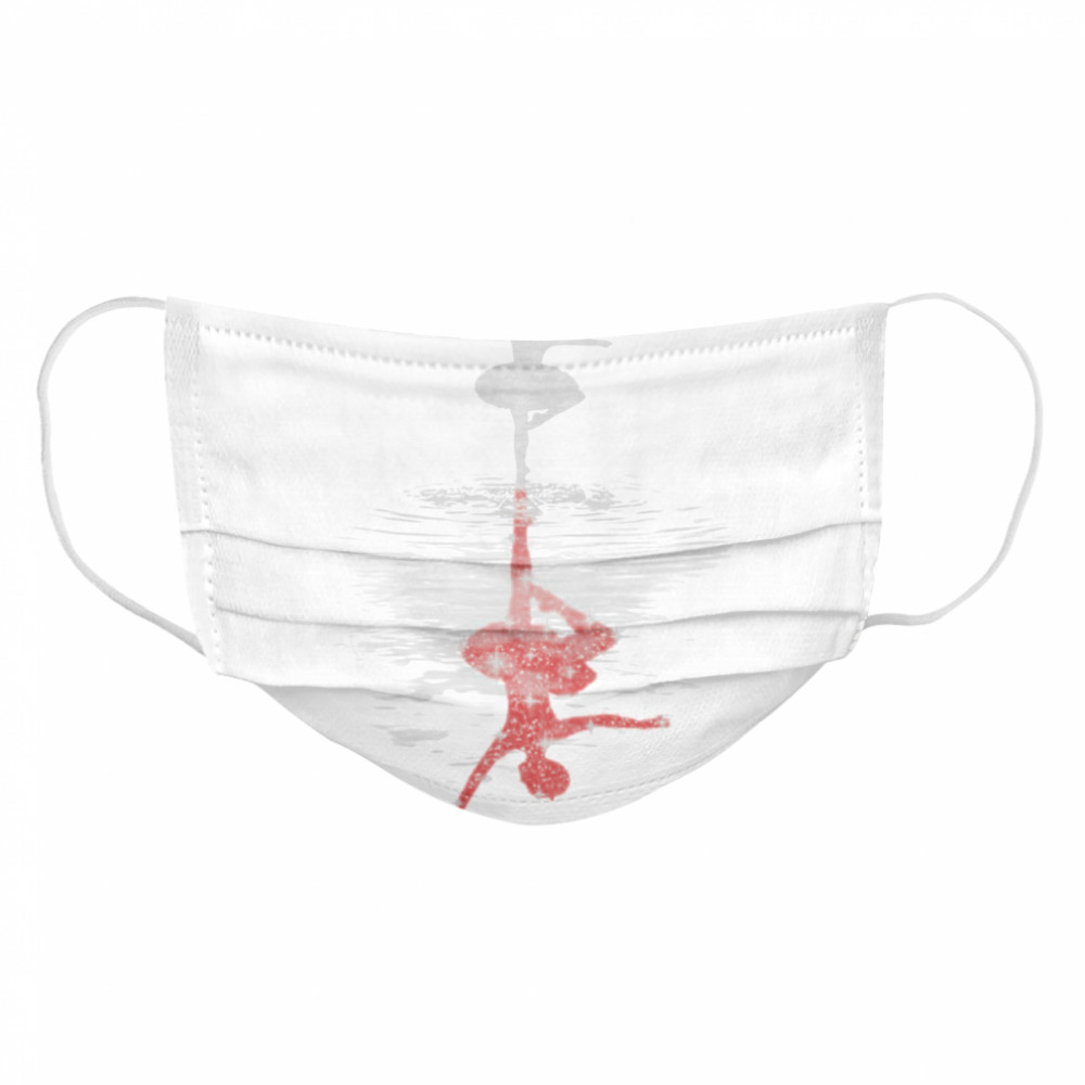 Ballet Girl Mirrow Water  Cloth Face Mask