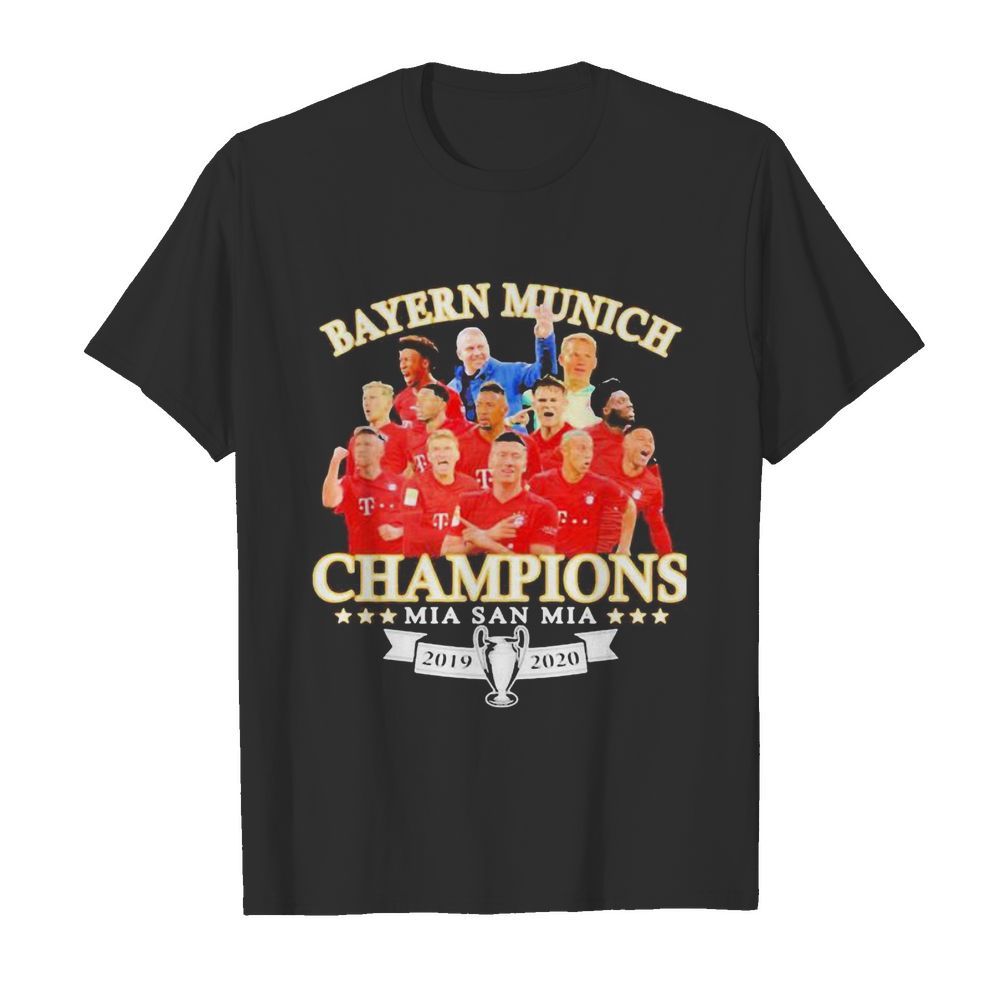 Bayern munich champions mia san mia 2019 2020 shirt