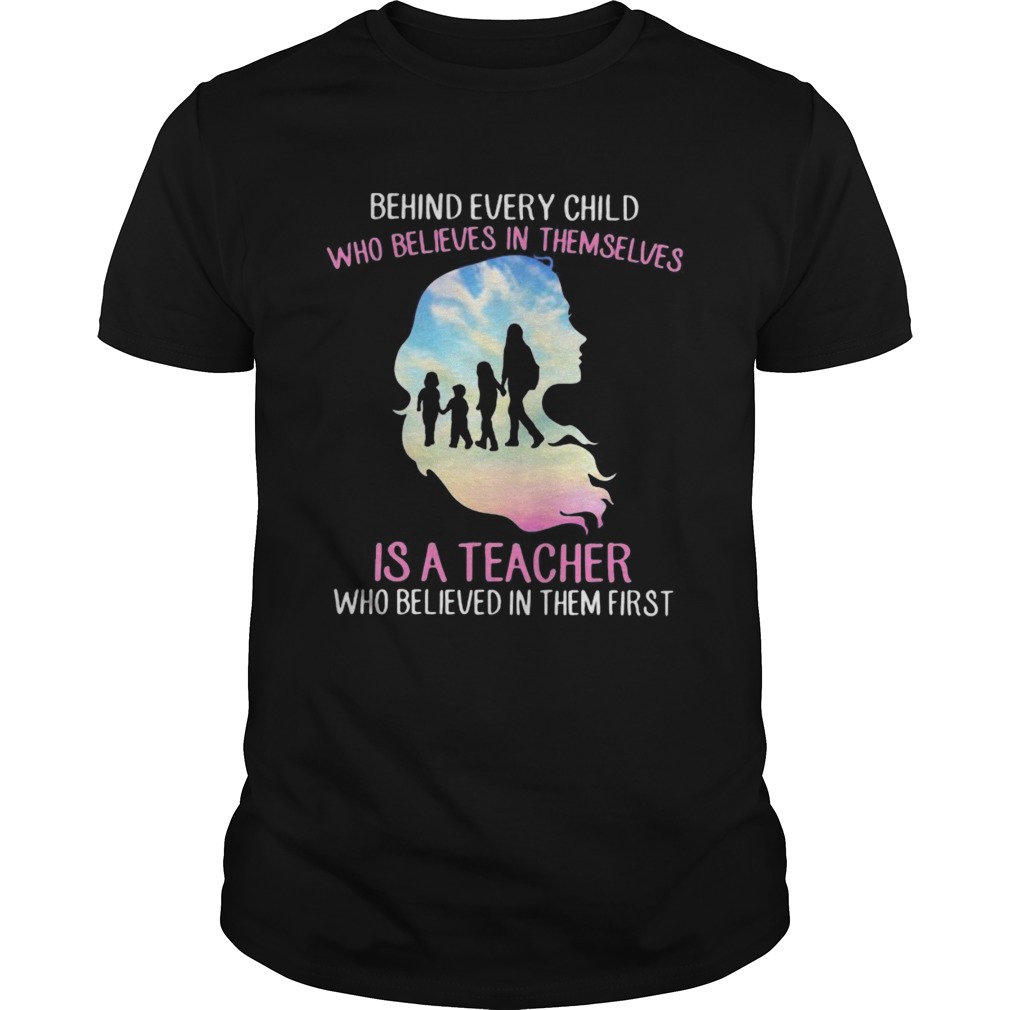 Behind every patient who believes in themselves is a teacher who belived in them first shirt