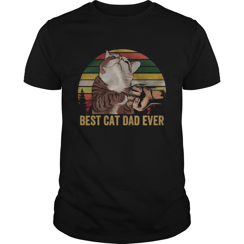 Best Cat Dad Ever Vintage shirt