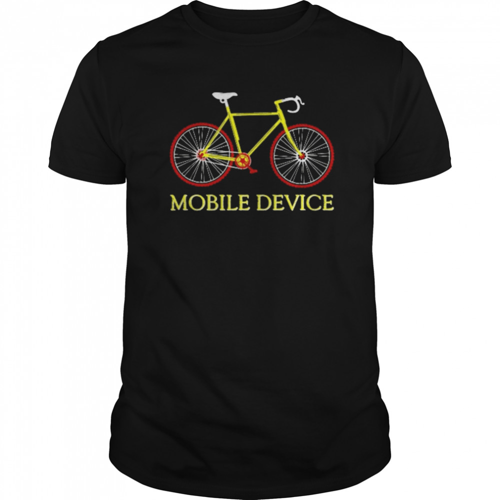 Bicycle Mobile Device  Classic Men's T-shirt