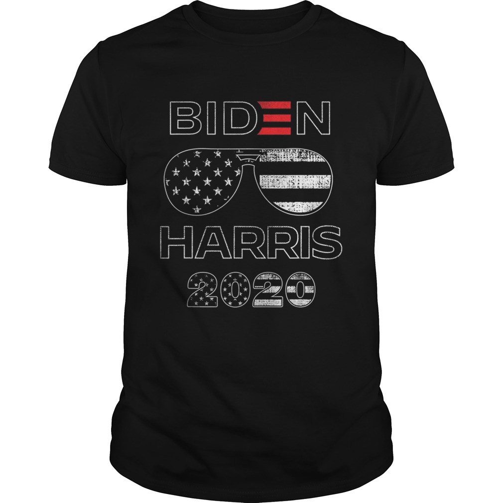 Biden Harris 2020 American Flag Sunglasses shirt