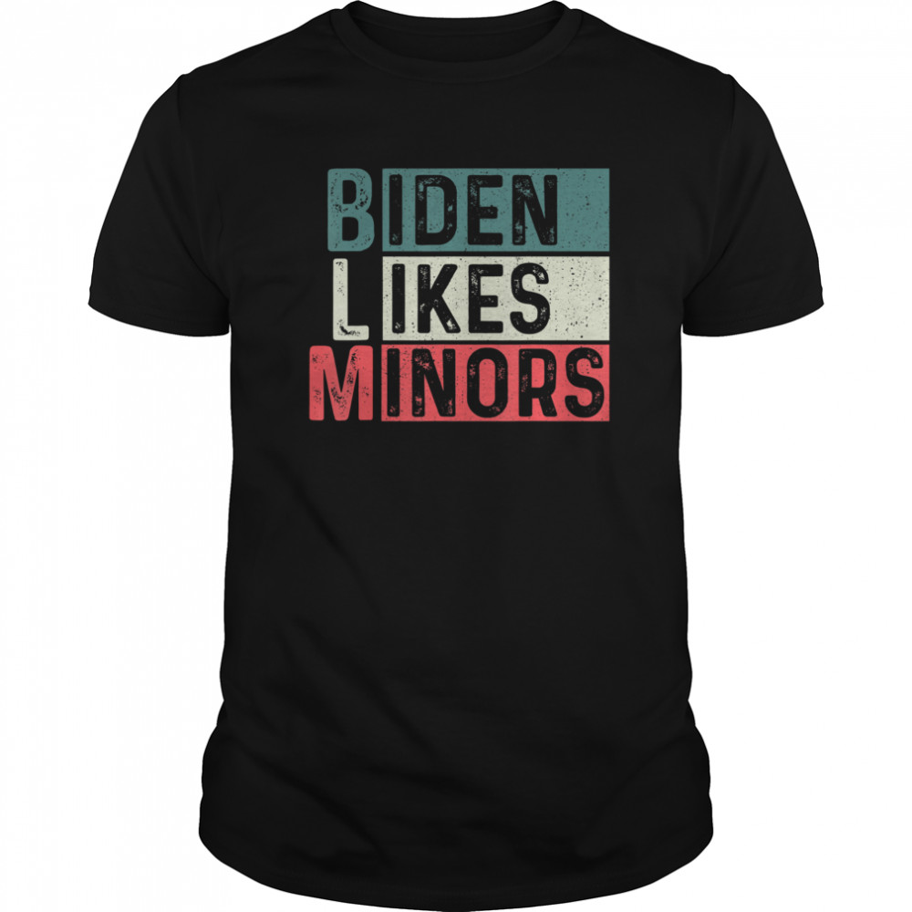 Biden Likes Minors BLM shirt