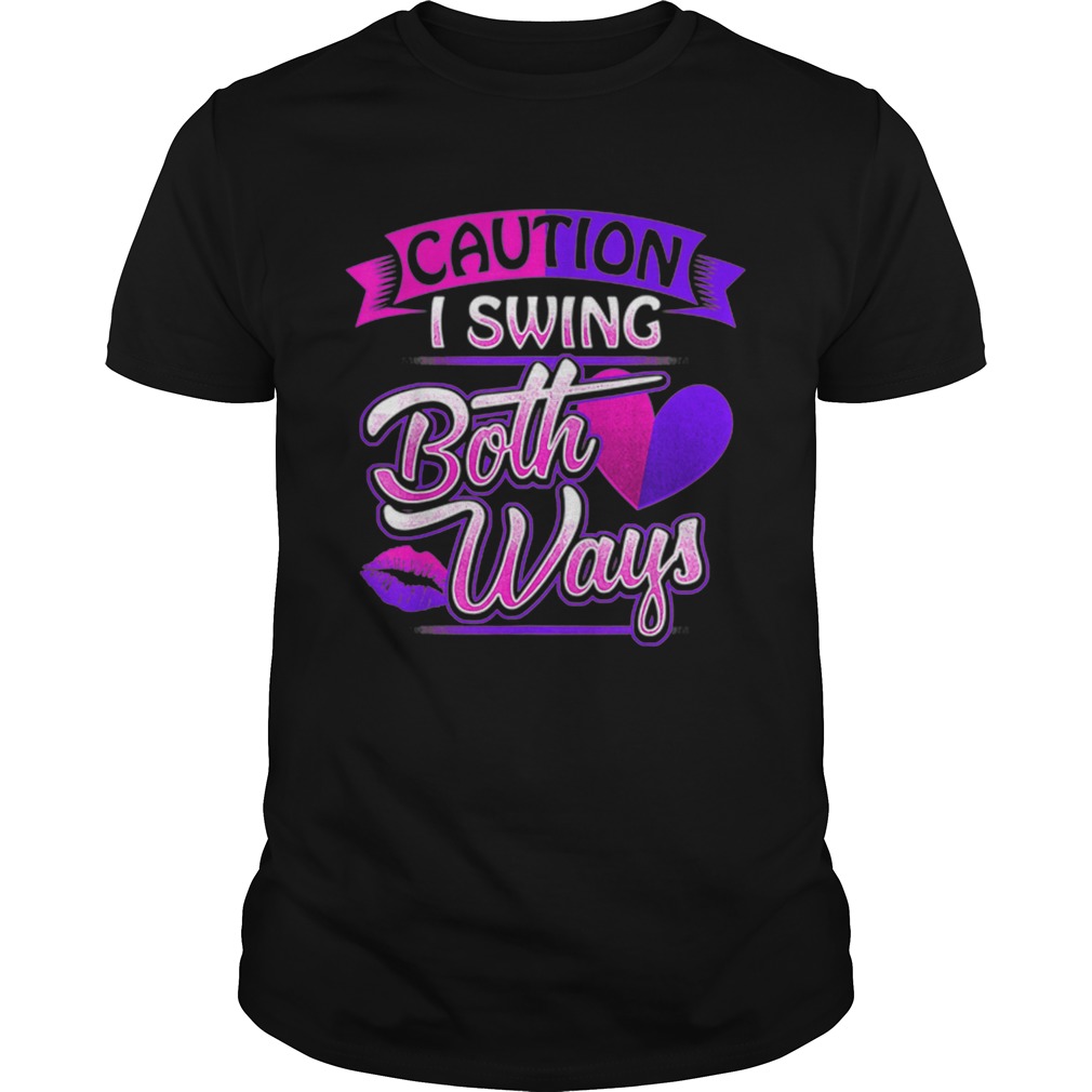 Bisexual Pride Bi LGBT I Swing Both Ways LGBTQ shirt