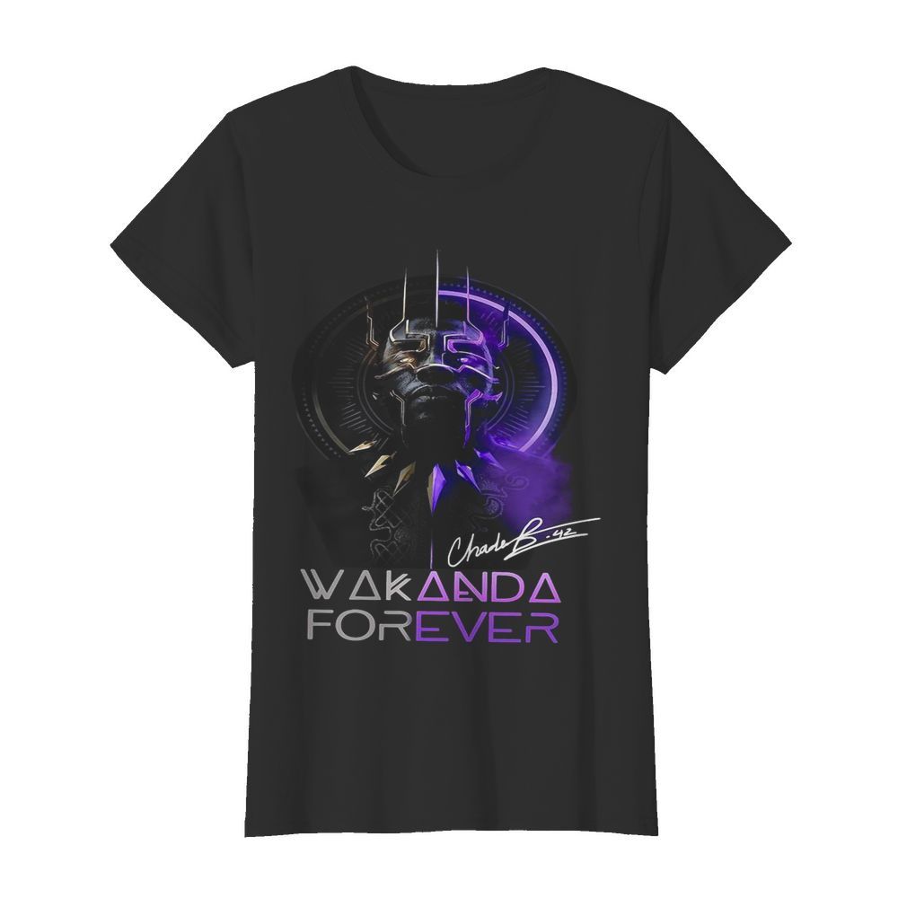 Black Panther Kinetic Energy Wakanda Forever Signature  Classic Women's T-shirt