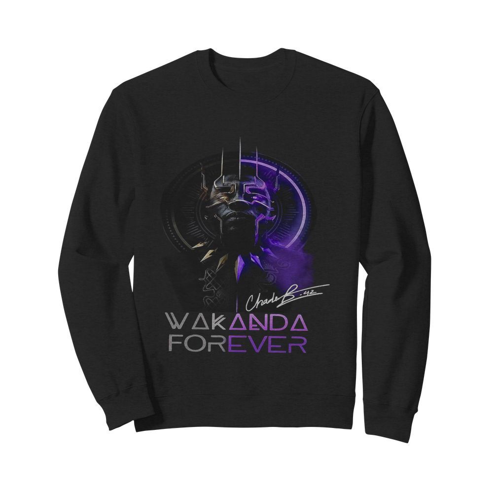 Black Panther Kinetic Energy Wakanda Forever Signature  Unisex Sweatshirt