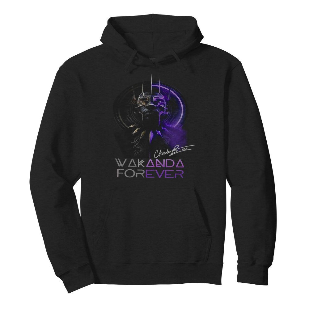 Black Panther Kinetic Energy Wakanda Forever Signature  Unisex Hoodie