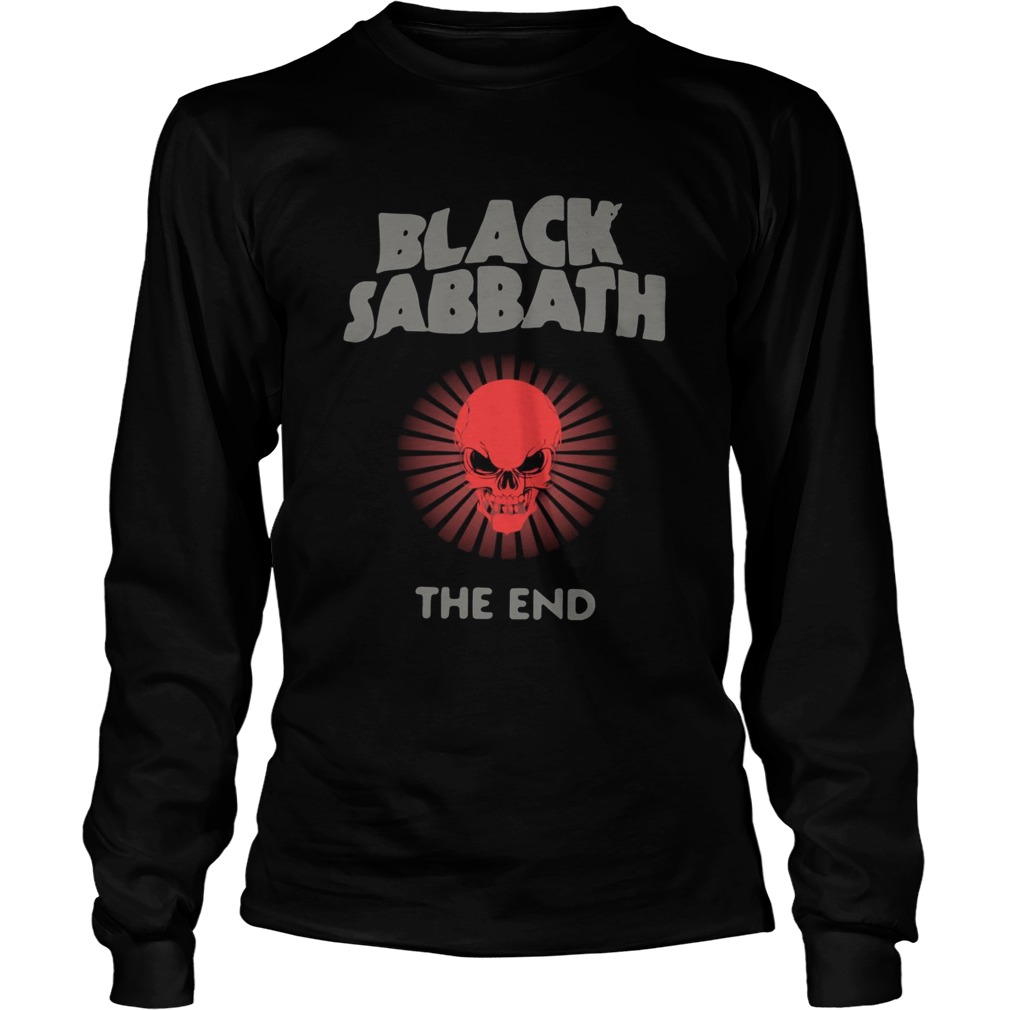 Black Sabbath The End  Long Sleeve