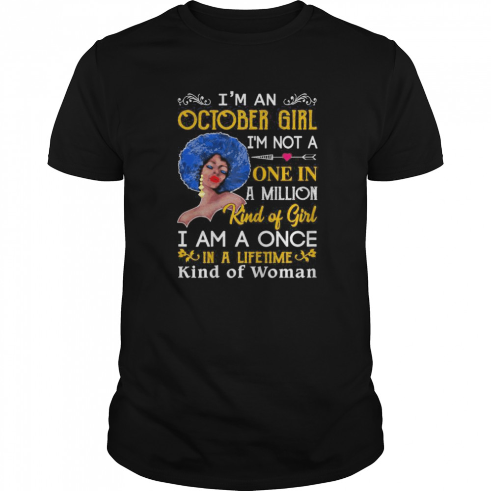 Black october Birthday Gifts I’m A Leo Queen Virgo shirt