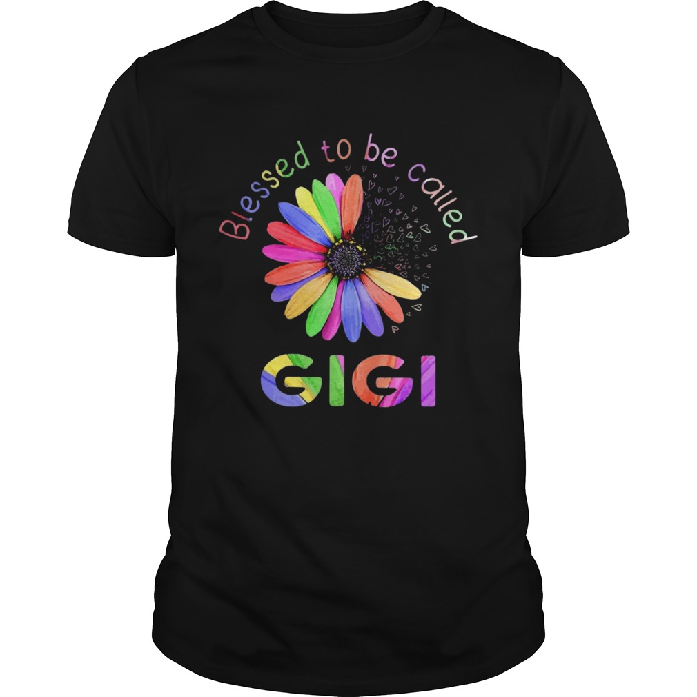 Blessed To Be Called Gigi Hippie shirt