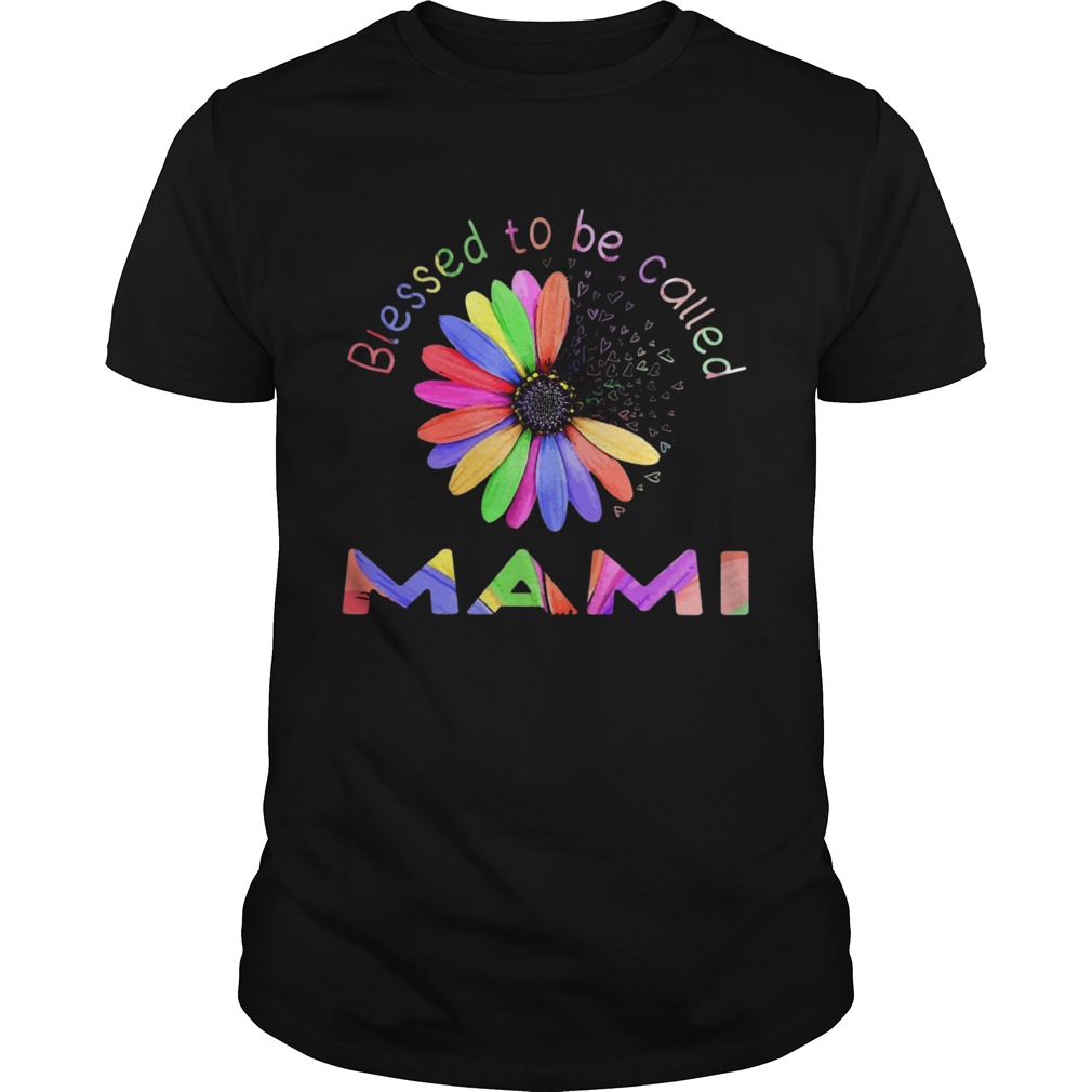 Blessed To Be Called Mami Hippie shirt