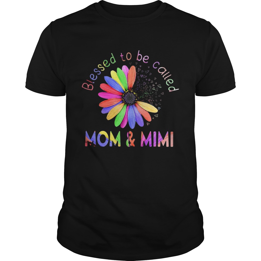 Blessed To Be Called Mom And Mimi Hippie  Unisex