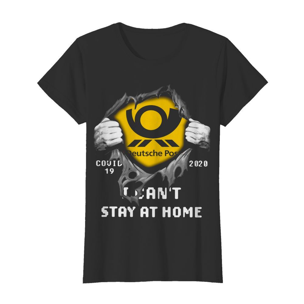 Blood Inside Me Deutsche Post Covid 19 2020 I Can’t Stay At Home  Classic Women's T-shirt