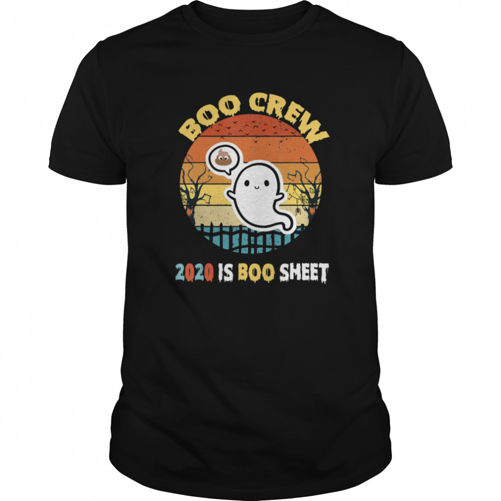 Boo Boo Crew Ghost ,2020 is Boo Sheet vintage Halloween  Classic Men's T-shirt