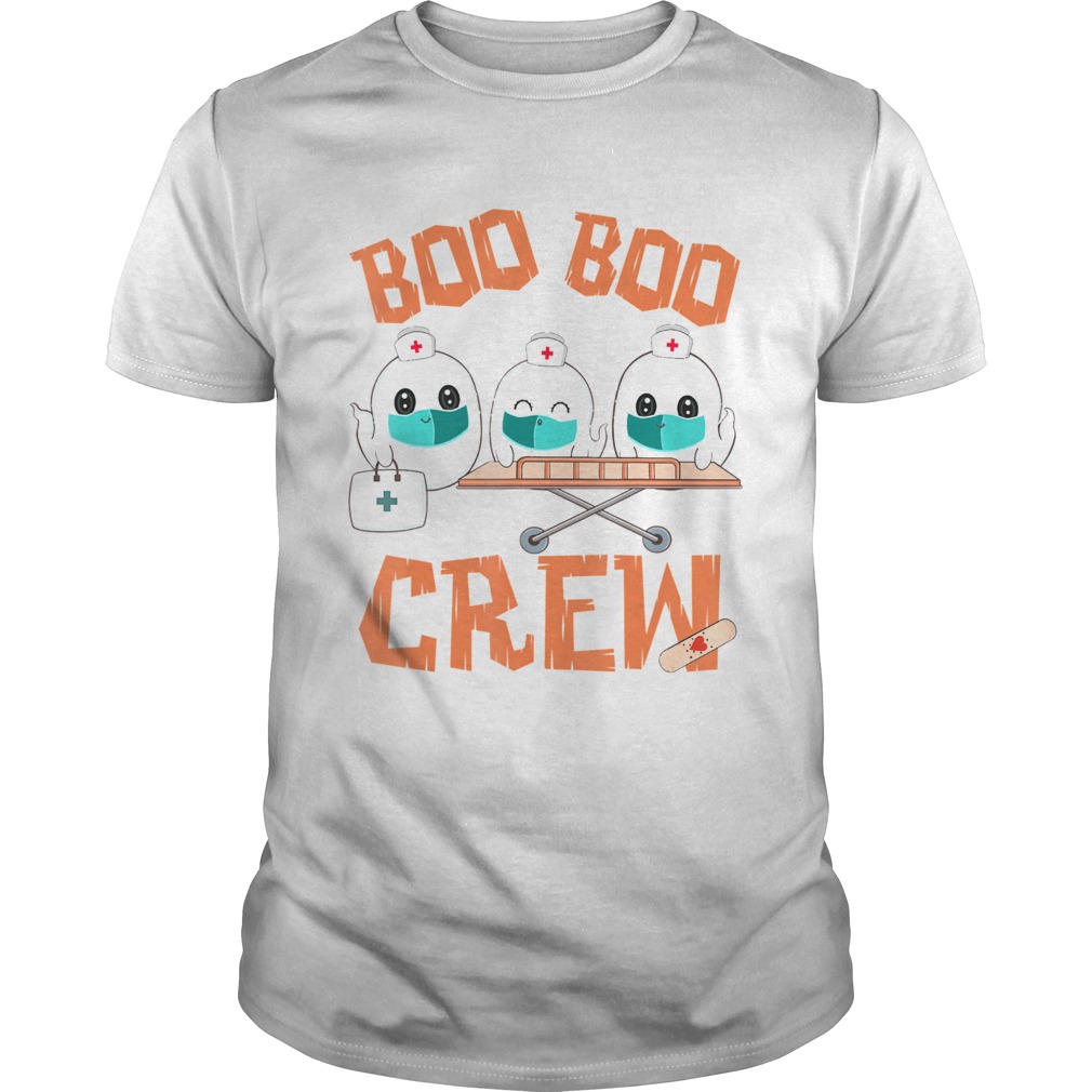 Boo Boo Crew Ghost Doctor Paramedic EMT Nurse Halloween Gift shirt