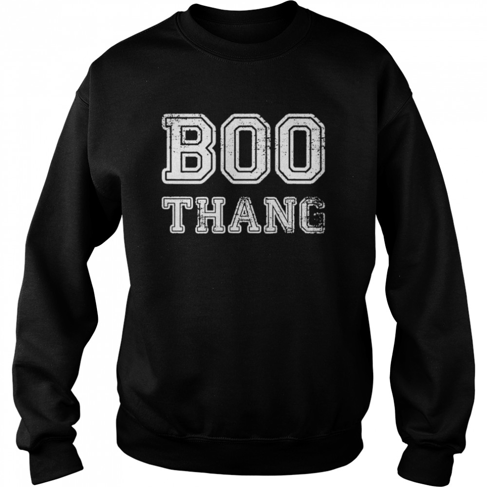 Boo Thing Cute Vintage Womens Halloween Party Ghost  Unisex Sweatshirt