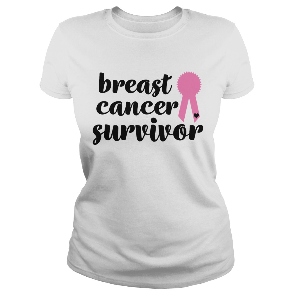 Breast Cancer Survivor October Fall Awareness Month  Classic Ladies