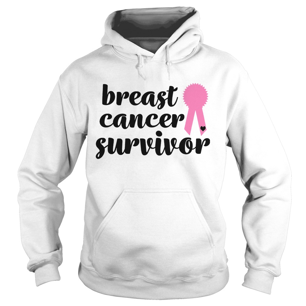 Breast Cancer Survivor October Fall Awareness Month  Hoodie