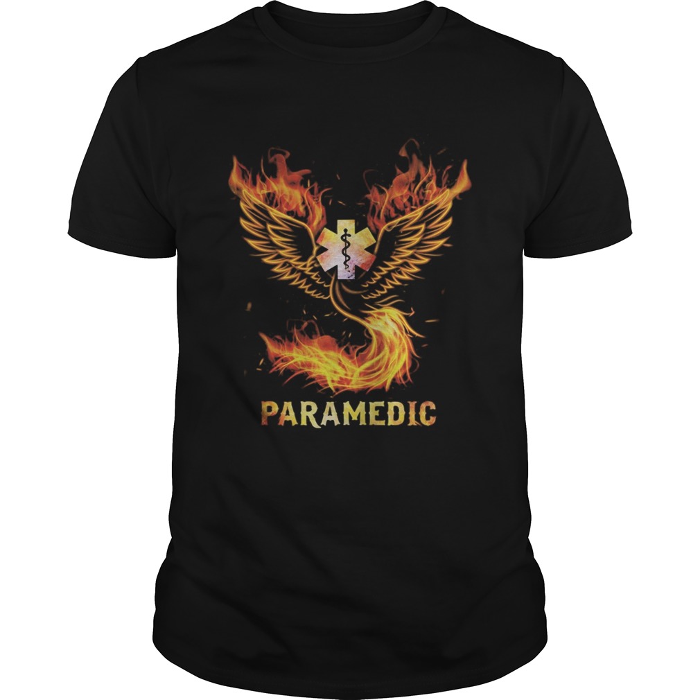 Caduceus fire paramedic shirt