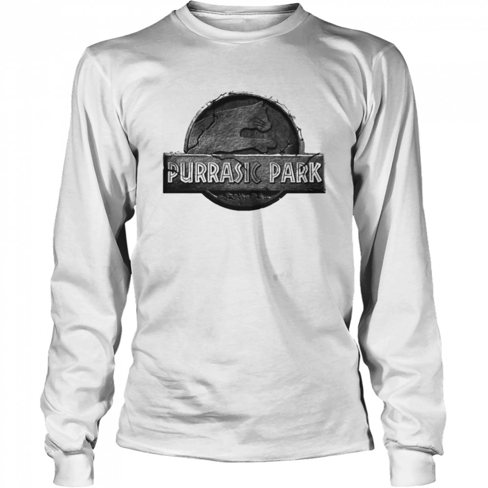 Cat purrasis park vintage  Long Sleeved T-shirt