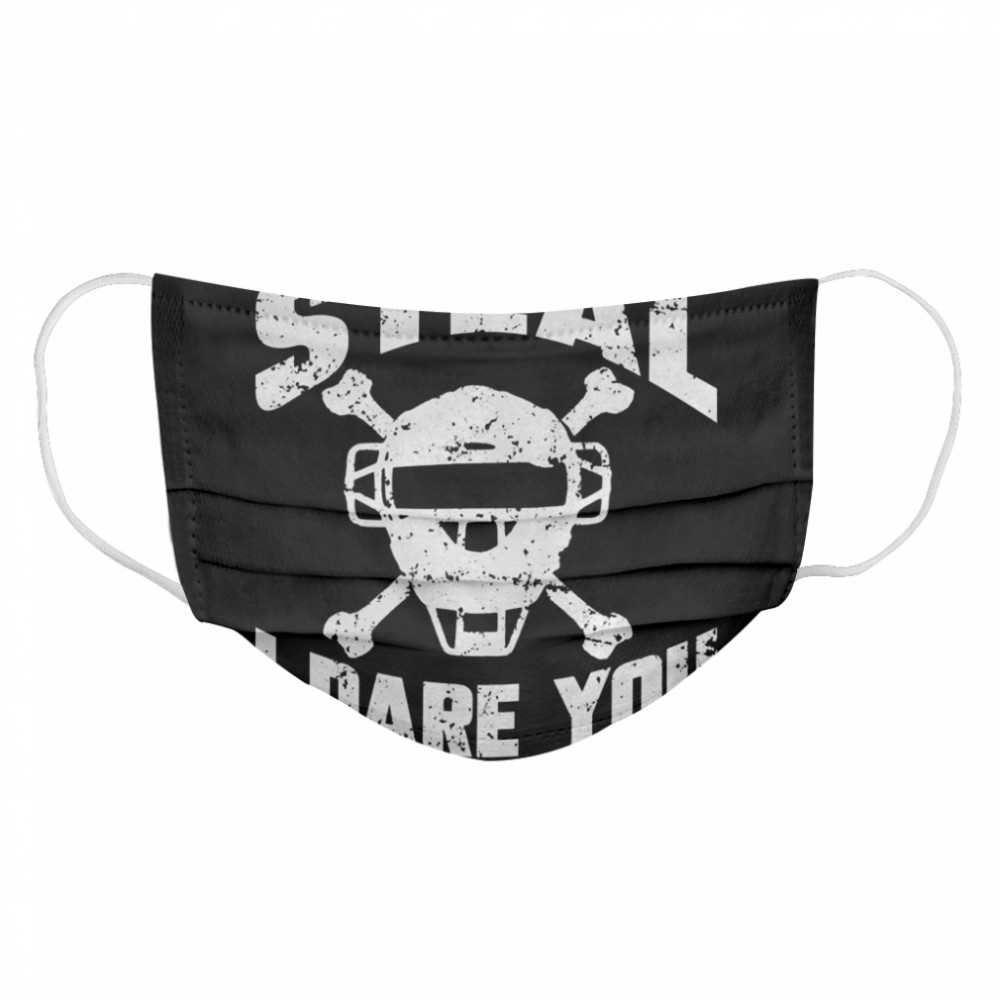 Catcher Mask Funny Baseball  Cloth Face Mask