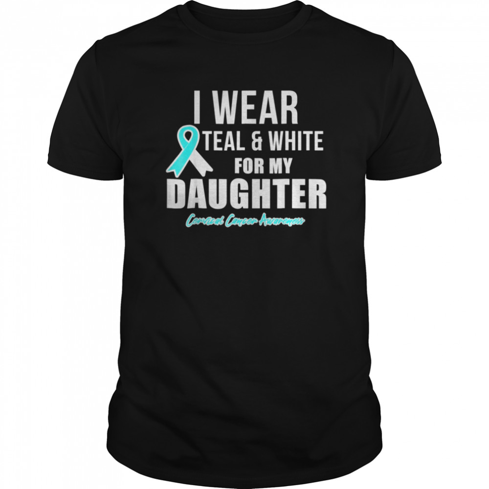 Cervical Cancer Daughter Cancer Awareness Products shirt