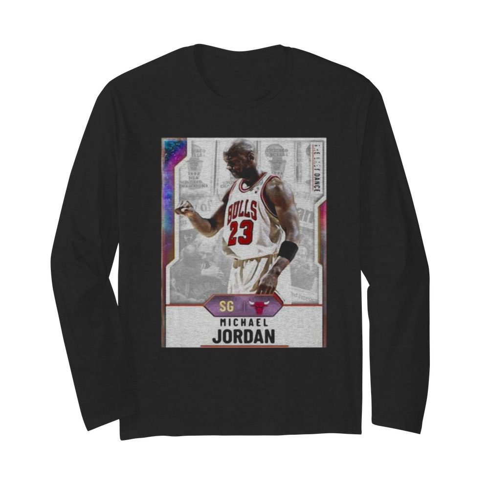 Chicago bulls basketball team michael jordan  Long Sleeved T-shirt 