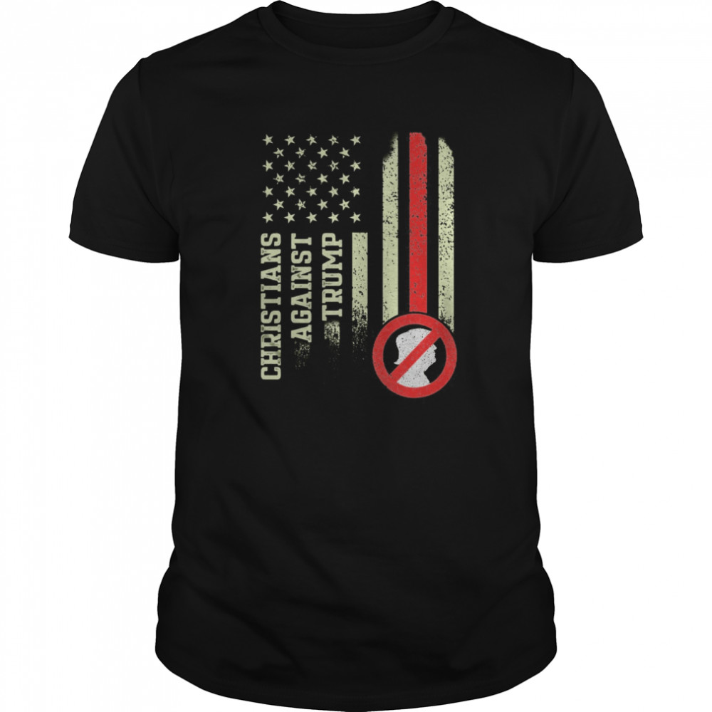 Christians Against Trump 2020 Hard USA Election shirt