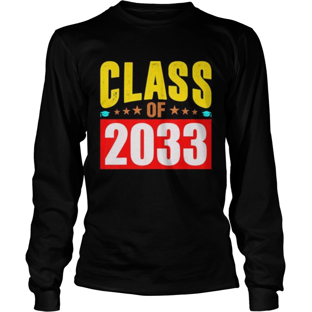 Class of 2033 Grow With Me  Long Sleeve