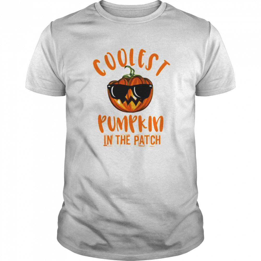 Coolest Pumpkin In The Patch Cute Halloween Costume shirt