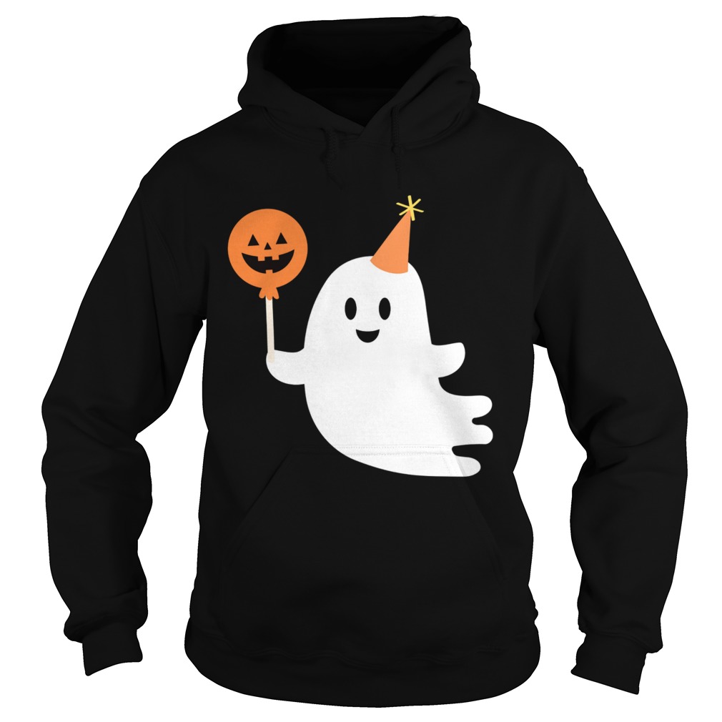 Cute Ghost With Candy Halloween Day 2020  Hoodie