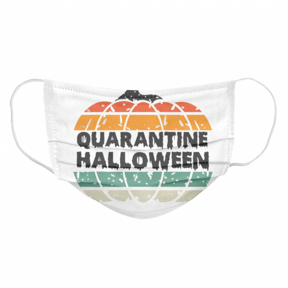 Cute Quarantaine Halloween  Cloth Face Mask