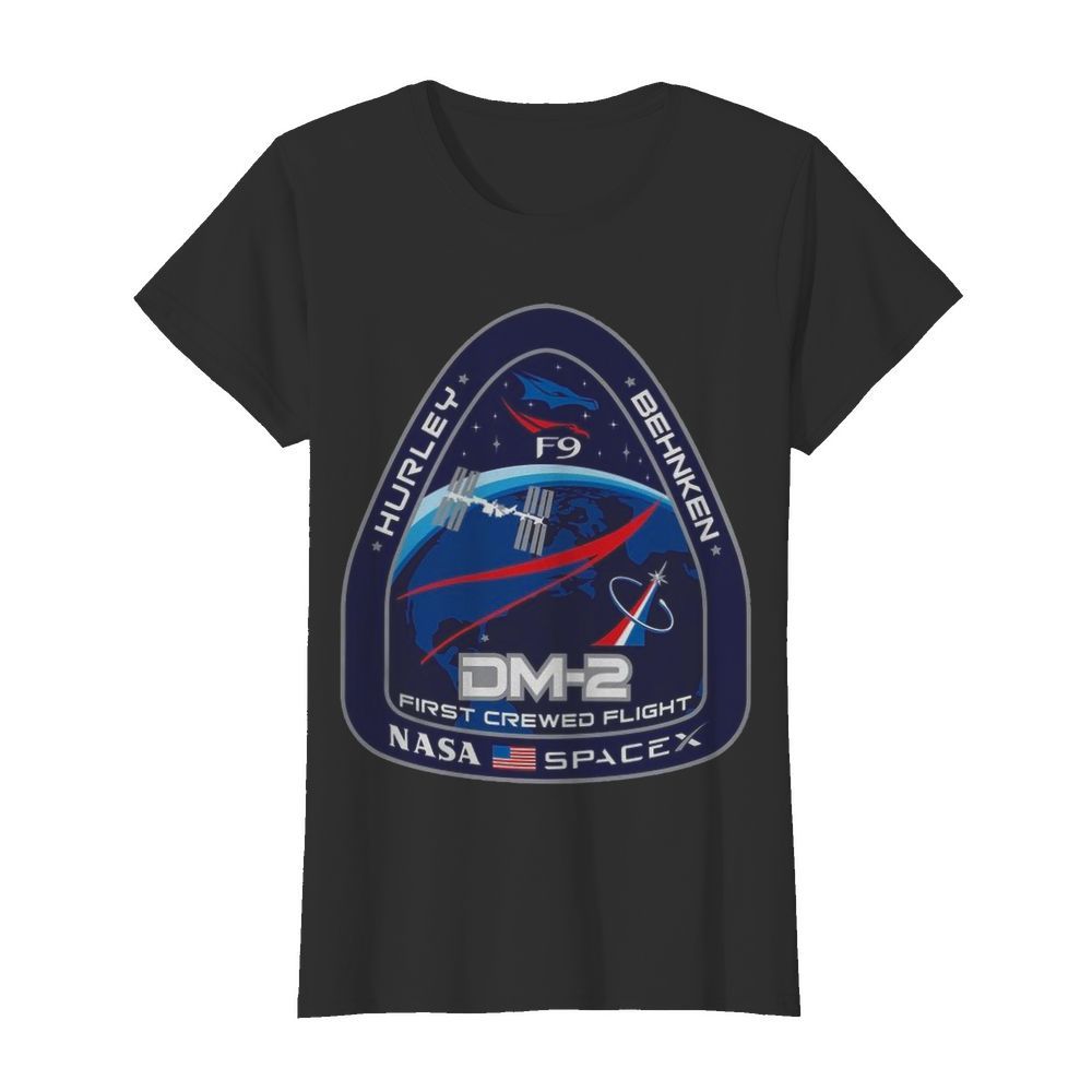 DM-2 First Crewed Flight Nasa Spacex  Classic Women's T-shirt