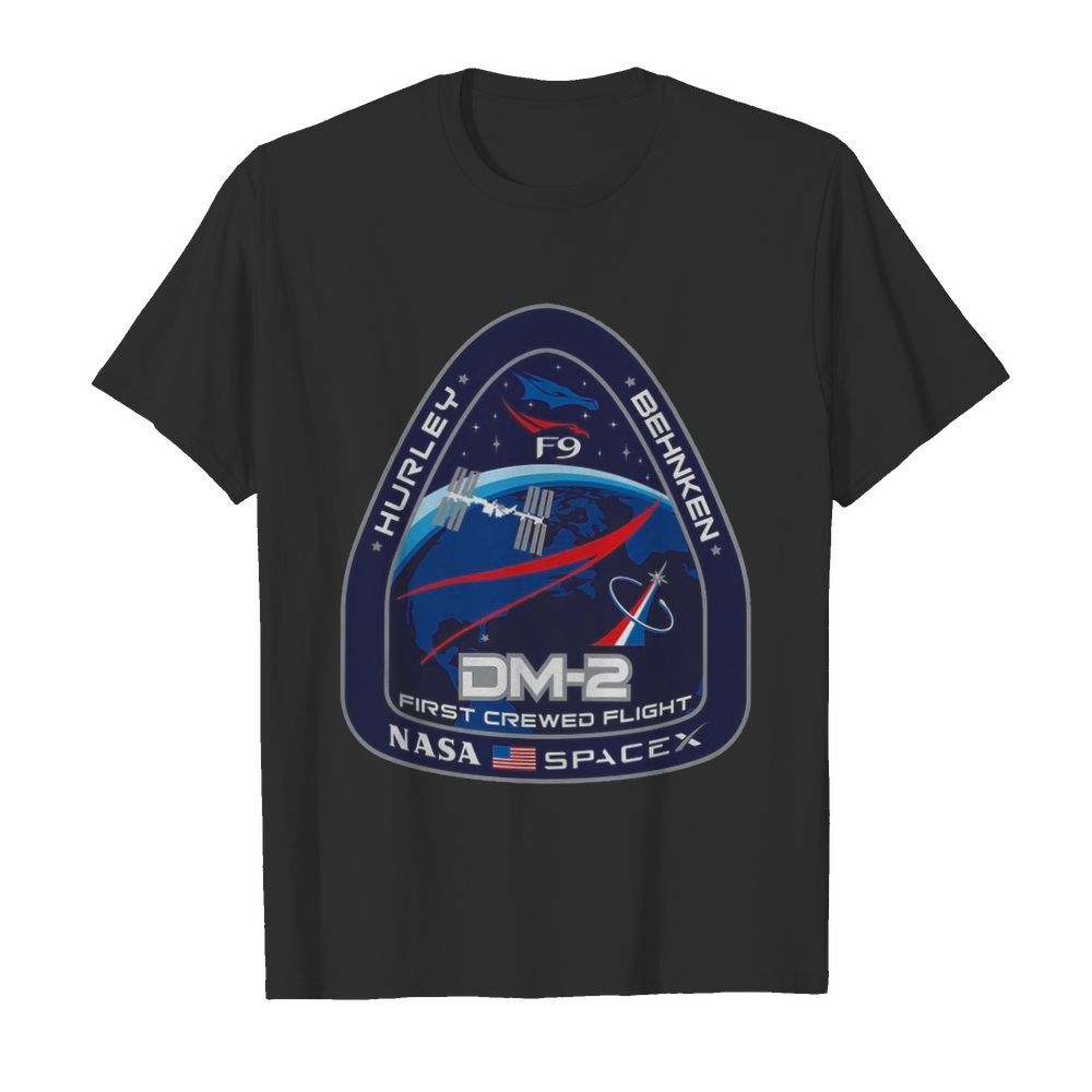 DM-2 First Crewed Flight Nasa Spacex  Classic Men's T-shirt